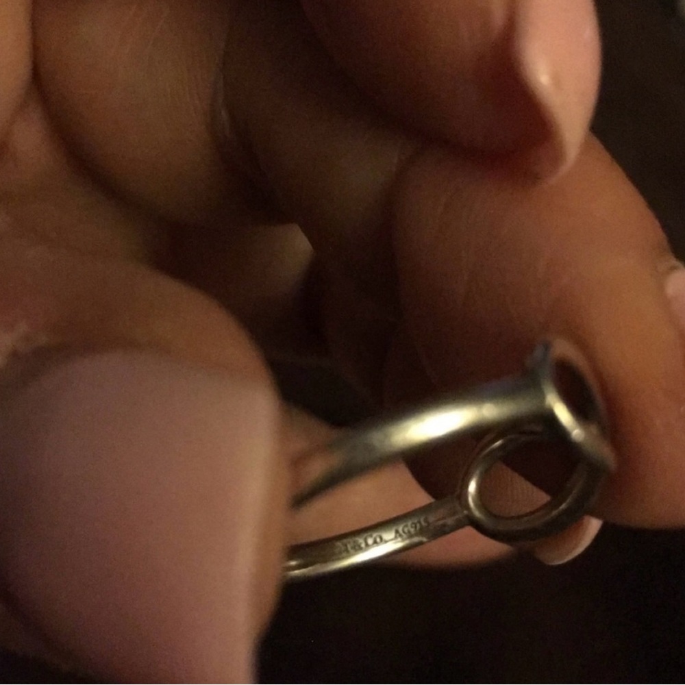 Tiffany & Co. Silver Infinity Symbol Ring - Picture 2 of 2